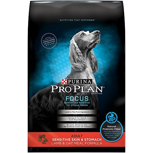 Purina Pro Plan-High Protein Sensitive Skin & Sensitive Stomach Lamb & Oat Meal Formula Dry Dog Food