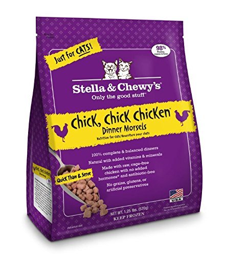 Stella & Chewy's Raw Frozen Chicken Morsels for Cats