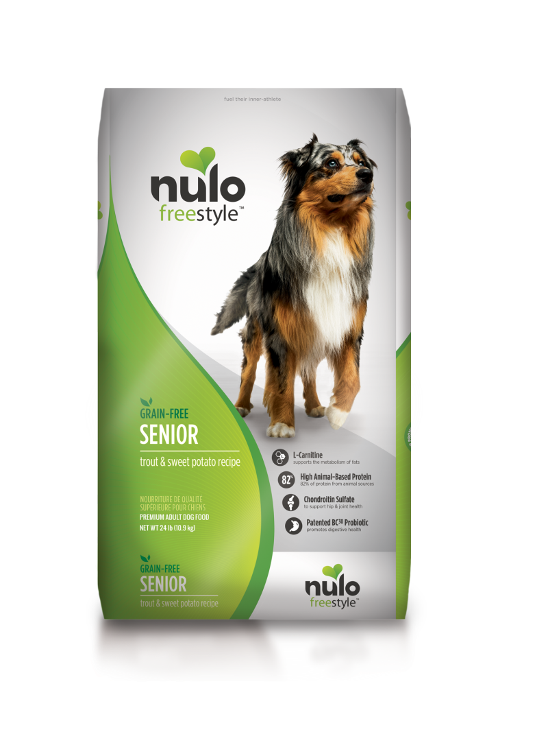 Nulo FreeStyle Dog Food - Grain-Free Senior Trout