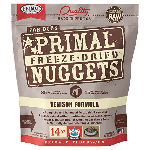 Primal Canine Freeze-Dried Nuggets Venison Formula