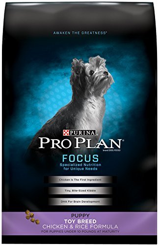 Purina Pro Plan-Chicken & Rice Formula Toy Breed Dry Puppy Food