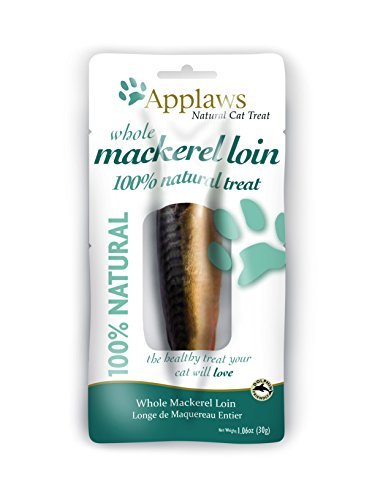Applaws Natural Loin Cat Treat, Mackerel, 1.06-Oz-