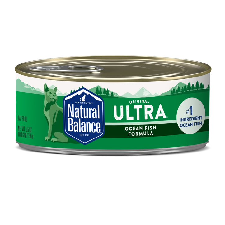 Natural Balance Ultra Premium Ocean Fish Canned Cat Formula