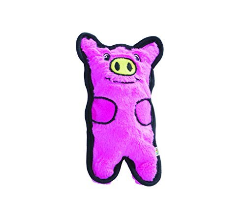 Outward Hound Invincibles Mini Plush Dog Toy-Pig