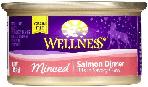 Wellness Complete Health Minced Salmon Dinner Wet Cat Food