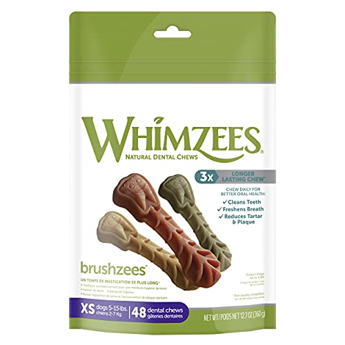 WHIMZEES® Brushzees® All Natural Daily Dental Treat for Dogs