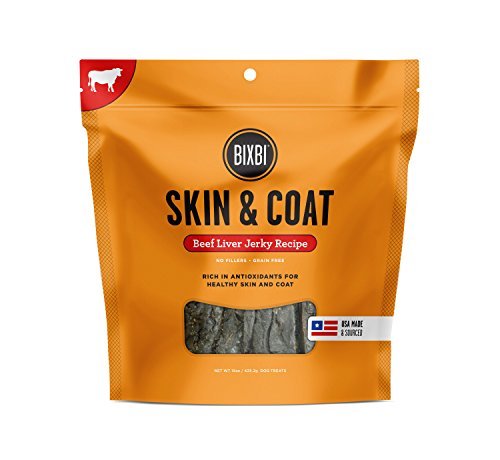 Bixbi-Skin & Coat Beef Liver Jerky Dog Treats