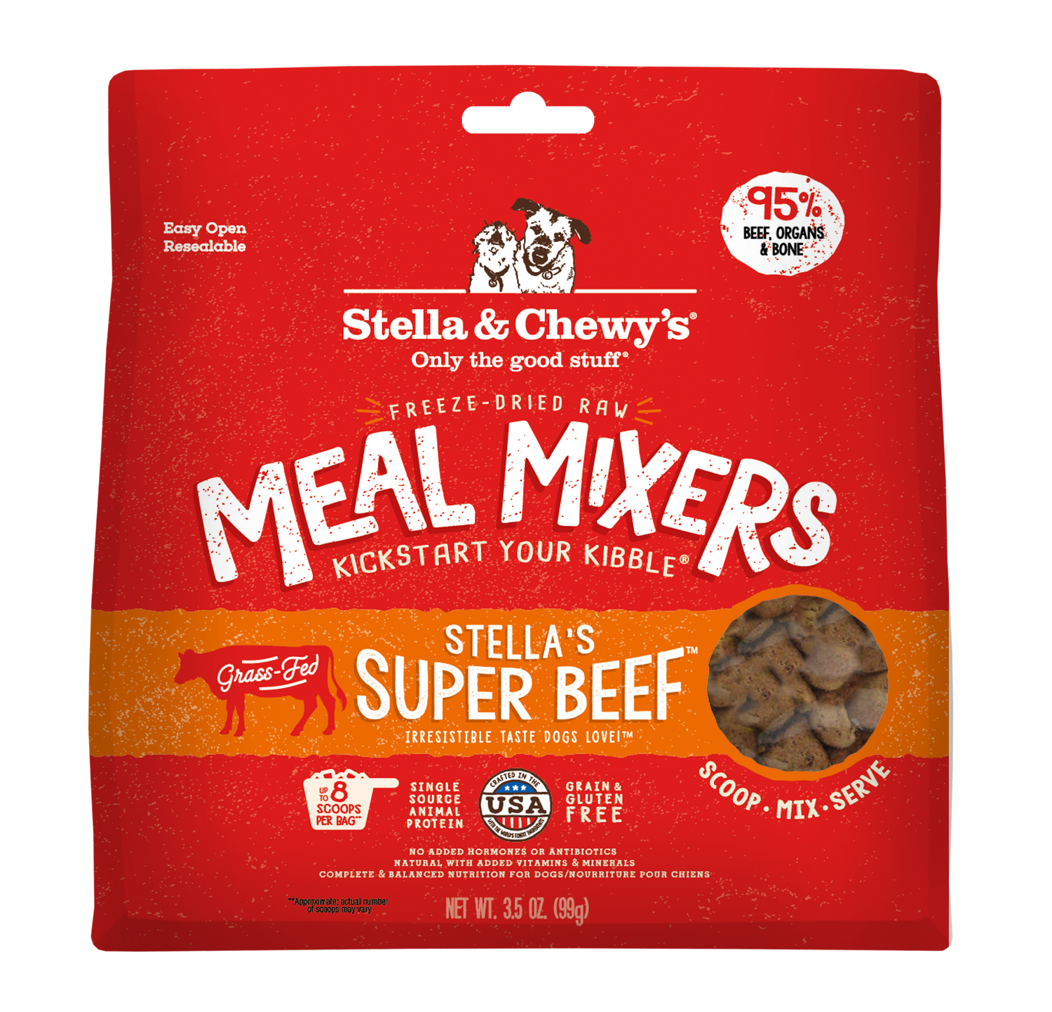 Stella & Chewy's Stella's Super Beef Meal Mixer for Dogs