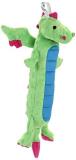 goDog® Dragons Skinny Dragon Dog Toy, Green