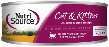 NutriSource Chicken and Rice Cat Formula
