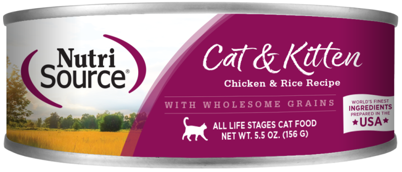 NutriSource® Chicken and Rice Cat Formula