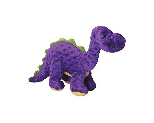 goDog Dinos Bruto Chew Guard Squeaky Plush Dog Toy