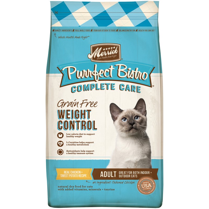 Merrick Purrfect Bistro Complete Care Weight Control Recipe Dry Cat Food