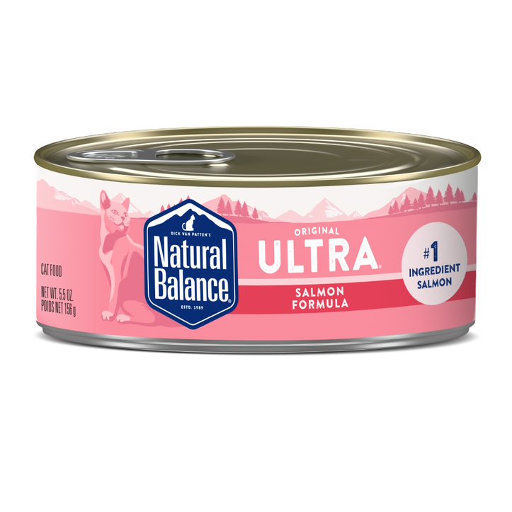 Natural Balance Ultra Premium Salmon Canned Cat Formula