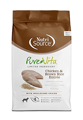 PureVita™ Chicken and Brown Rice Formula Dinner Dog Food