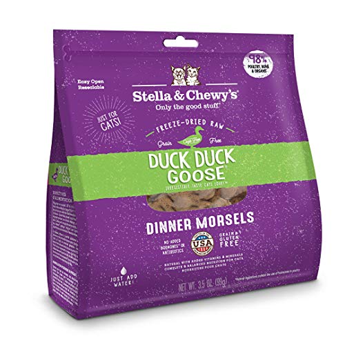 Stella & Chewy's Freeze-Dried Duck Morsels for Cats 3.5oz