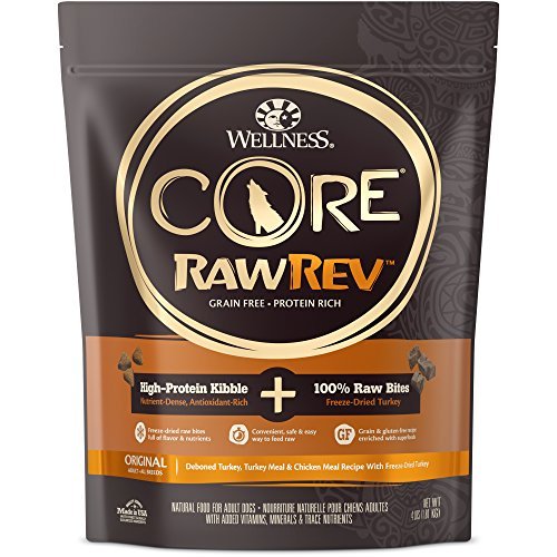 Wellness CORE RawRev Original + 100% Raw Turkey Dog Food