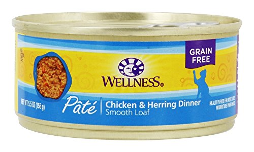 Wellness Complete Health Pâté Chicken & Herring Recipe Cat Food