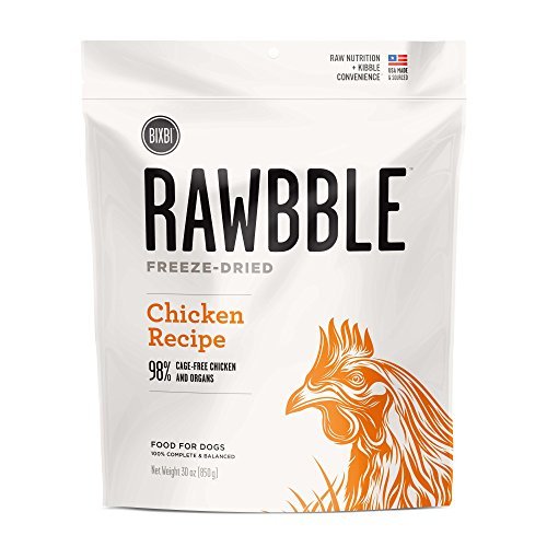 Bixbi-Rawbble Freeze-Dried Chicken Recipe Dog Food