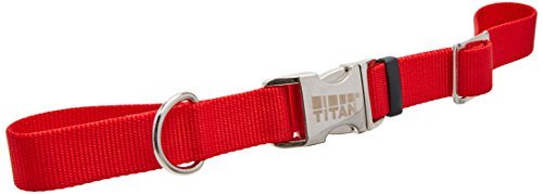Coastal Pet Products Titan Metal Buckle Adjustable Nylon Large Dog Collar