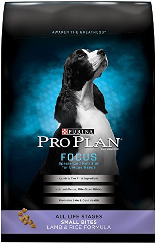 Purina Pro Plan-Small Bites Lamb & Rice Formula High Protein, High Energy Dry Dog Food