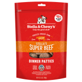 Stella & Chewy's Stella's Super Beef Freeze-Dried Dinner Patties for Dogs