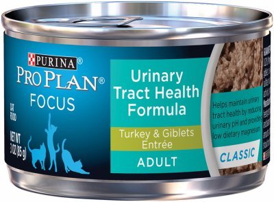 Purina Pro Plan-Focus Adult Urinary Tract Health Formula Turkey and Giblets Entree Canned Cat Food