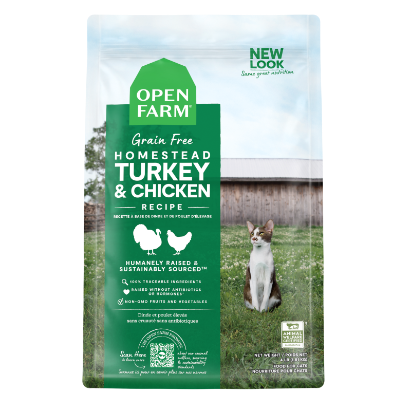 Open Farm Homestead Turkey & Chicken Cat Food