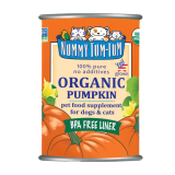 Nummy Tum-Tum Pure Organic Pumpkin Canned Dog & Cat Supplement, 15-oz-