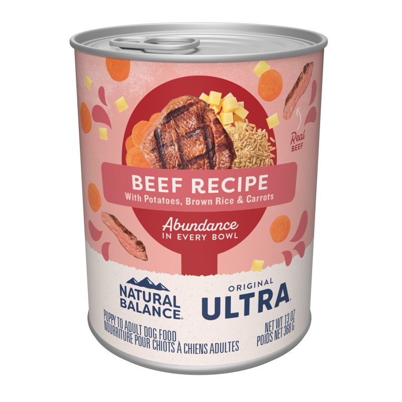 Natural Balance Ultra Premium Beef Canned Dog Formula