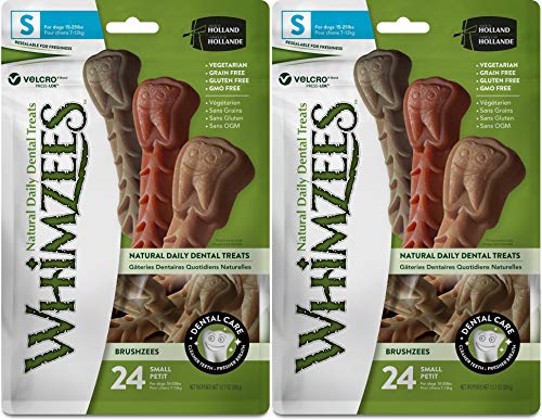 WHIMZEES® Brushzees® All Natural Daily Dental Treat for Dogs