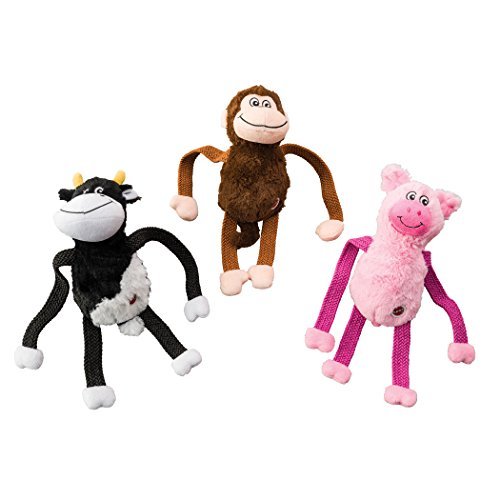 Stretcheeez Plush Dog Toy 13"-Assorted