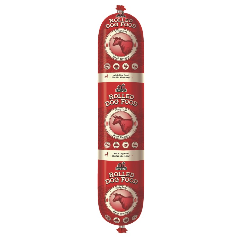 Redbarn-Beef Recipe Dog Food Roll