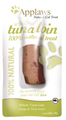 Applaws Natural Loin Cat Treat, Tuna, 1.06-Oz-