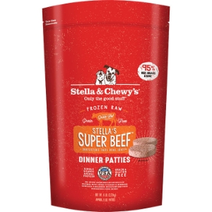 Stella & Chewy's Frozen Raw Patties for Dogs, Beef