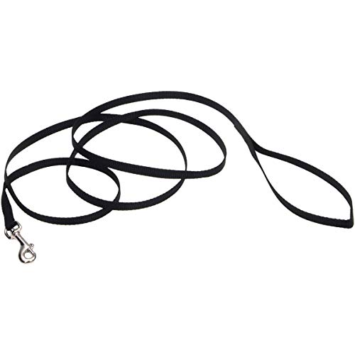 Coastal Single-Ply Dog Leash 3/8"-Black