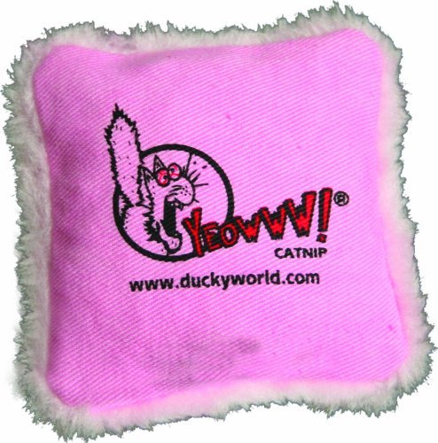 Catnip Pillow, Pink,