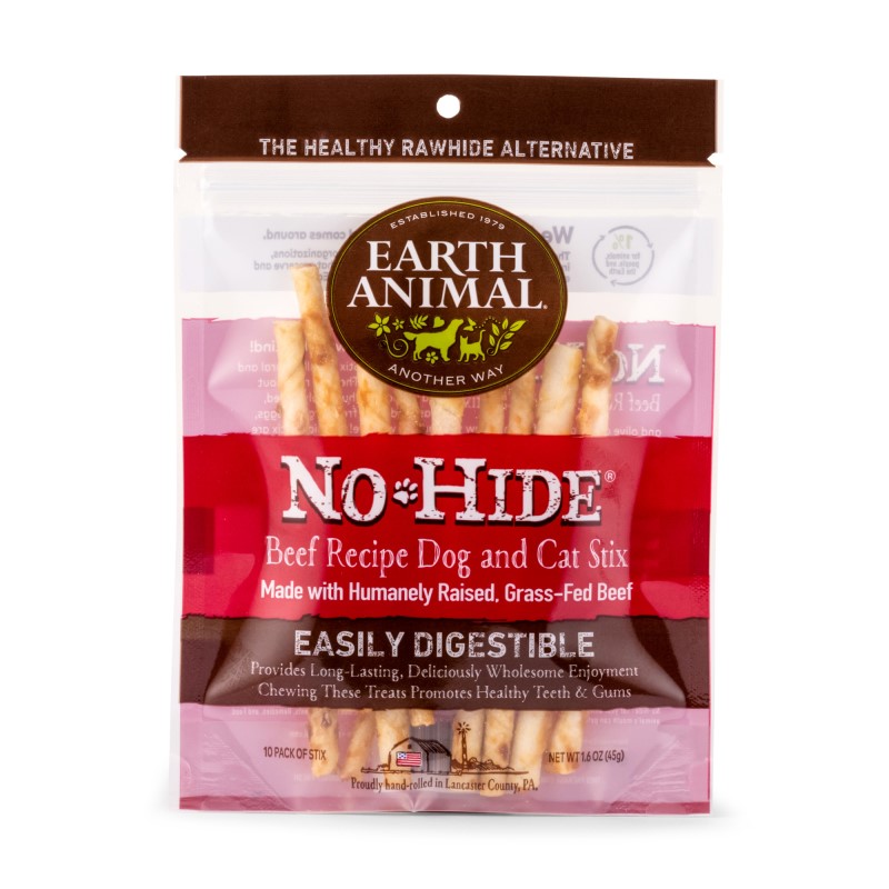 Earth Animal No-Hide® Dog and Cat STIX-Beef Recipe