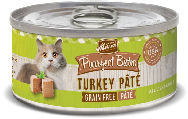 Merrick Purrfect Bistro Grain Free Turkey Pâté for Cats