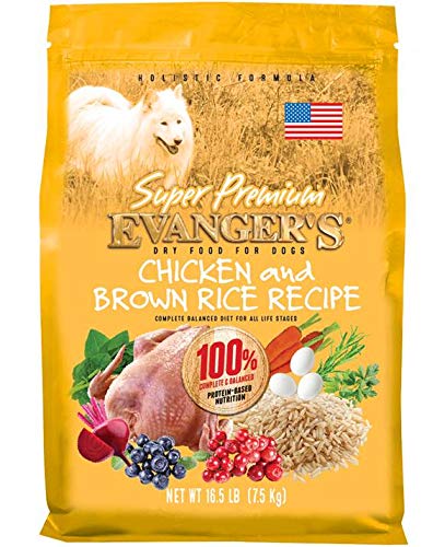 Evanger's Chicken With Brown Rice Dry Dog Food