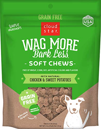 Wag More GF Soft & Chewy, 5 oz, Chicken & Sweet Potato