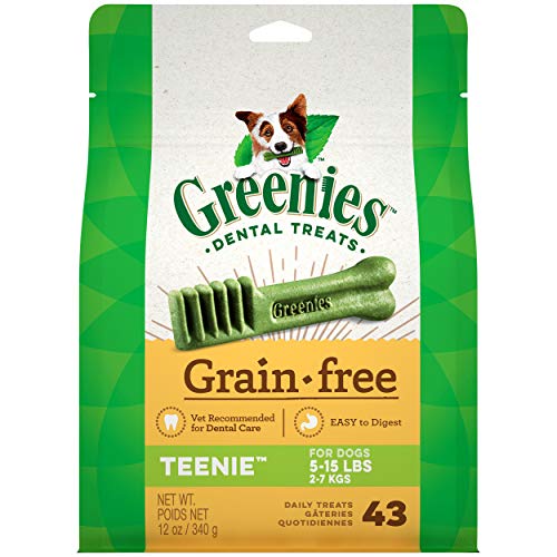 Greenies Grain Free Dental Chews for Dogs 12oz