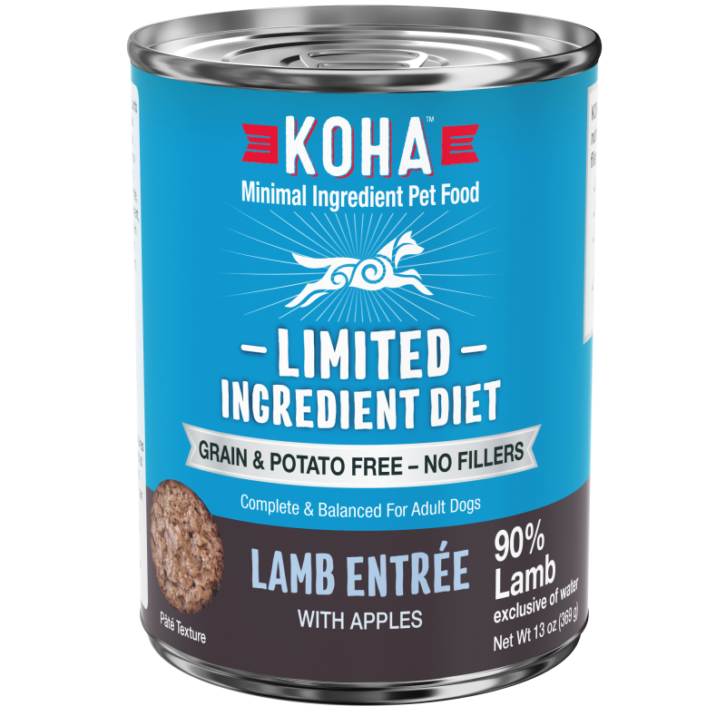 KOHA Limited Ingredient Diet Lamb Entrée for Dogs