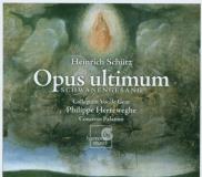 H. Schutz Opus Ultimum Schwanengesang 2 CD Set Herreweghe Concerto Palatino 