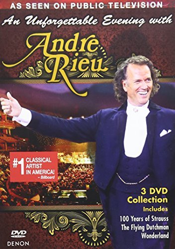 Andre Rieu Unforgettable Evening With And 3 DVD 