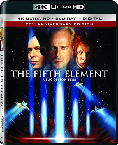 The Fifth Element (1997)/Bruce Willis, Gary Oldman, and Milla Jovovich@PG-13@4K Ultra HD + Blu-ray