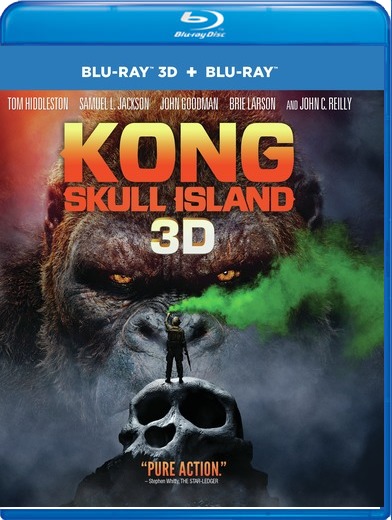 Kong: Skull Island/Hiddleston/Jackson/Larson/Goodman@3D/Blu-Ray/Dc@Pg13