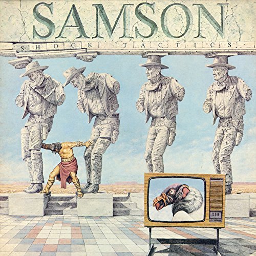 Samson/Shock Tactics@Limited Crimson Loincloth Vinyl Edition