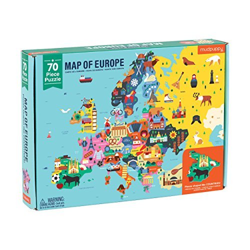 Mudpuppy/Map of Europe Puzzle