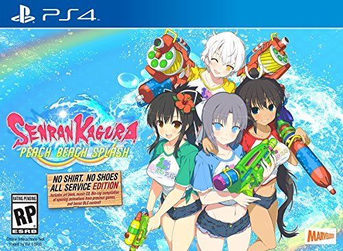 PS4/Senran Kagura: Peach Beach Splash No Shirt No Shoes Edition